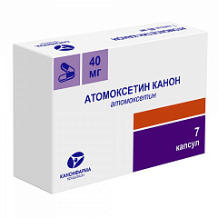  Атомоксетин Канон капс 40мг N7 