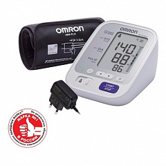  Тонометр (измеритель артериальног давления и частоты пульса) Omron M3 Comfort N1 