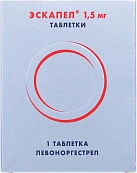 Эскапел тб 1,5мг N1 