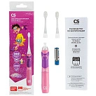 Зубная щетка "CS Medica" Sonic Pulsar CS-562 Junior электрическая звуковая, розовая №1 