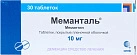 Меманталь тб 10мг №30 