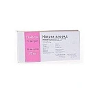 Натрия хлорид буфус р-р д/и 0.9% 10мл N10 