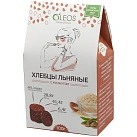 Хлебцы льняные "Олеос" с кунжутом 100г №1 
