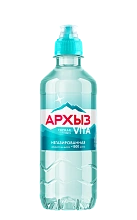 Вода питьевая "Архыз" Спортлок 0,5л N1 