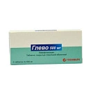 Глево тб п/о 500мг №5*1 