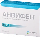 Анвифен капс 250мг уп конт яч пач N10x2 Рафарма РОС 