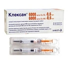 Клексан р-р д/и 6000анти-ХА МЕ/0.6мл N9 