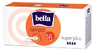 Тампоны "Bella" супер плюс без аппликатора N16 