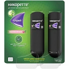 Никоретте спрей фруктово-мятный 1мг/доза 13,2мл №2 