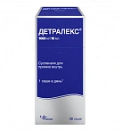 Детралекс сусп д/приема внутрь 1000мг/10мл 10мл саше пач карт N30x1 Юнитер Ликвид ФРА 