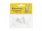 Соска силиконовая классическая "Курносики" медленный поток 0+ арт.12054 N2 