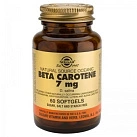 Бета-каротин капс 7мг фл N60x1 Solgar Vitamin США 