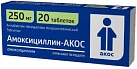 Амоксициллин тб 250мг N20 