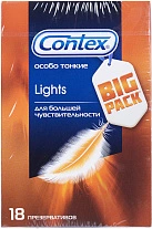 Презерватив "Contex Lights" особо тонкие №18 