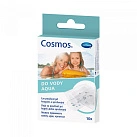Пластырь "Cosmos Aqua" из прозр. пленки водостойкий (2 размера) N10 