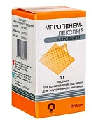 Меропенем порошок для в/в 1 г №1*1 