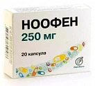 Ноофен капс 250мг уп конт яч пач N10x2 Олайнфарм АС ЛАТ 
