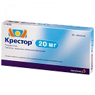 Крестор тб 20 мг N28 