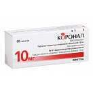 Коронал тб 10 мг №60 