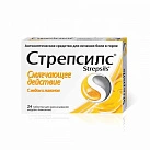 Стрепсилс мед и лимон тб N24 
