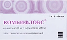 Комбифлокс тб 500мг+200мг №10 