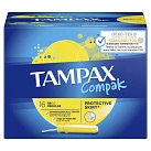 Тампоны "Тампакс" Compak  с аппликатором регуляр дуо №16 