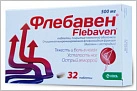 Флебавен тб п/плен об 500мг №32 