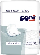 Пеленка "Seni Soft" Basic 60х60 N10 
