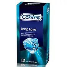  Презерватив "Contex Long love" с анестетиком N12 