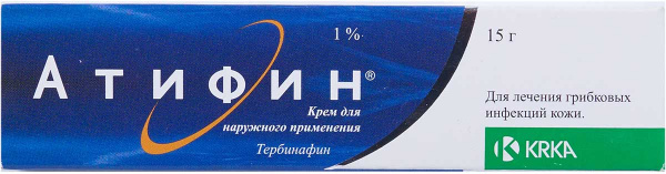 Атифин крем 1% 15г N1  в Челябинске по доступным ценам