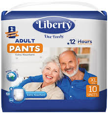  Подгузники-трусики для взрослых "Liberty" Premium pants одноразовые 96см*165см XL N10 