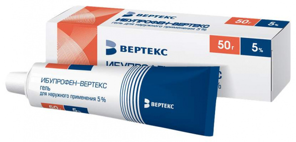 Кетопрофен-ВЕРТЕКС гель 5% 50г N1  в Челябинске по доступным ценам