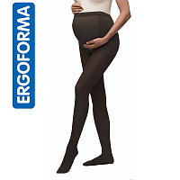 Колготки компрессионные для беременных "Ergoforma" 1 класс компр 18-21мм рт ст 2разм N1 