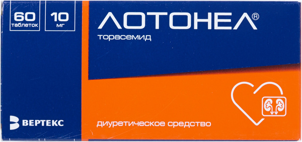 Лотонел тб 10мг N60  в Челябинске по доступным ценам
