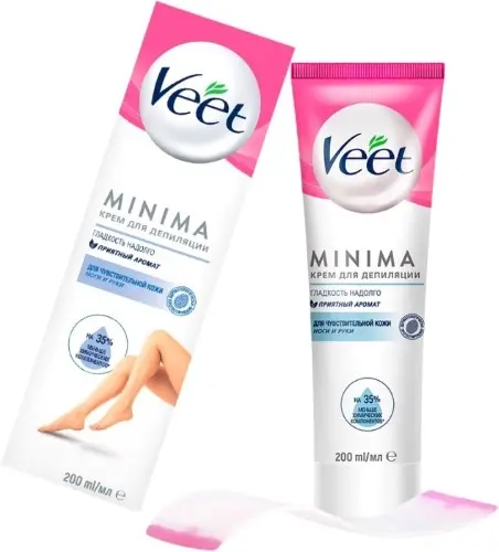 Крем для депиляции "Veet" Minima для чувствительной кожи 200мл N1 купить в Челябинске по доступным ценам