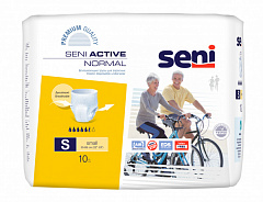  Трусы для взрослых "Seni Active" Normal S N10 