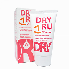  Антиперспирант "DRY RU WOMAN" для всех типов женской кожи с ароматом свежести 50мл N1 