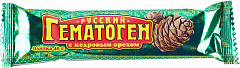  Гематоген "Русский" с кедровым орехом (БАД) 40г N1 