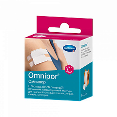  Пластырь "Omnipor" нетканый (белый) гипоаллергенный 2.5см*5м N1 