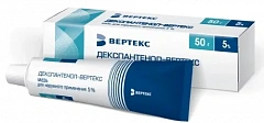  Декспантенол-Вертекс мазь 50г 5% N1 