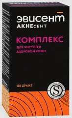  Комплекс для чистой и здоровой кожи "Эвисент" Акнесент (БАД) др N120 