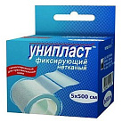 Лейкопластырь фиксирующий "Унипласт" на нетканой основе 5 х 500см N1 