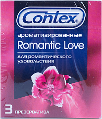  Презерватив "Contex Romantic Love" ароматизированные N3 