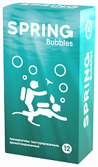  Презервативы "SPRING" Bubbles с пупырышками текстурированные ароматизированные N12 