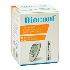  Тест-полоски "Diacont" N50 
