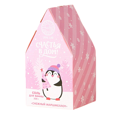  Соль для ванны Ural Lab аромат снежный маршмеллоу 200г N1 