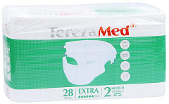  Подгузники "TerezaMed" Extra Медиум для взрослых 70-130см 2разм N28 