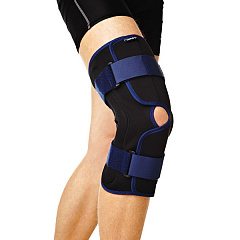  Ортез на коленный сустав ортопедический с полицентрическими шарнирами, разъемный S N1 