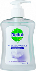  Мыло жидкое "Dettol" антибактериальное для чувствительной кожи с глицерином 250мл N1 