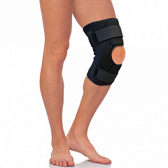  Бандаж компрессионный на коленный сустав Тривес разъемный с полицентрическими шарнирами XXL N1 